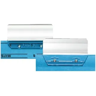 Herlitz Voll-Sichtreiter für Hängeregistratur, transparent, Breite 6 cm, 50 Stück, 10844744