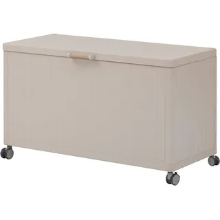 Aufbewahrungskiste „edenio“ in lehmfarbe, s, 130 x 60,4 x 78 cm, aus aluminium, 510 l - Hespéride - Beige