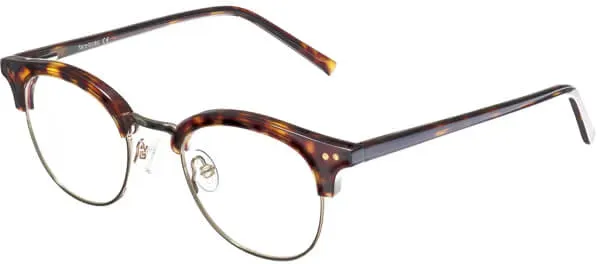 Brille Face Looks Brille FLM06 style in havanna gold