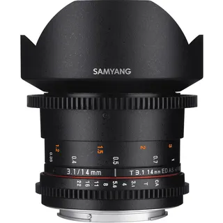 Samyang 14mm T3,1 ED AS UMC II VDSLR Micro Four Thirds