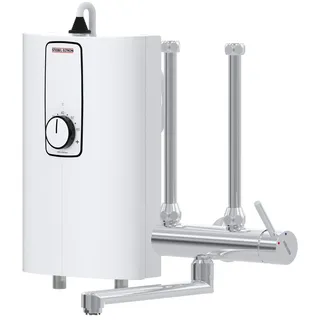 Stiebel Eltron Kompakt-Durchlauferhitzer DCE 11/13 H + MEKD Armatur für die Küche, Made in Germany, Festanschluss 400 V, solargeeignet, Übertischmontage, VDE geprüft, 205967