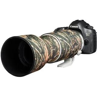 EasyCover Lens Oak Objektivschutz für Canon EF 100-400mm F4.5-5.6L IS II USM wald-camouflage