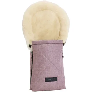 Christ WERNER CHRIST BABY, Lammfell-Fußsack OSLO für Babyschale, Tragewanne, (rosa)