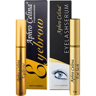 Aphro Celina SET Eyelash Serum 3ml & eyeBROW (Augenbrauenserum) 3ml (6ml)