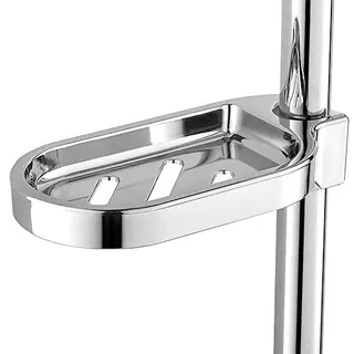 Verstellbare Seifenschale mit Seifenhalter für Dusch und Bad, Haltbar und Praktisch, Badewannen-Accessoire, multitätig für Küche und Badezimmer