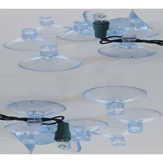 IDENA Saugnapfhalter für Lichterketten