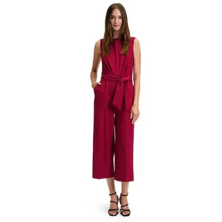 Betty Barclay Damen Jumpsuit mit Eingrifftaschen 46, Beet Red - 46W