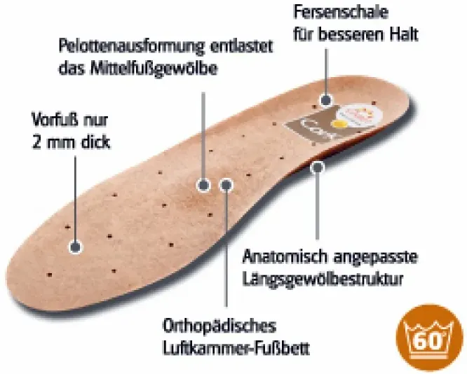 Sunbed Cork 44 natur