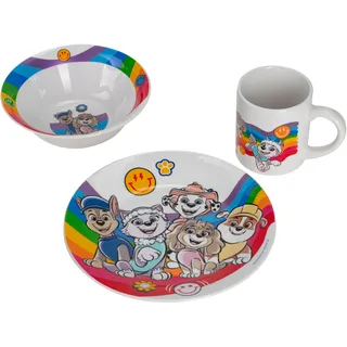 Frühstücksset »Barbie / Gabby / Paw Patrol / Rubble + Crew« (Paw patrol)