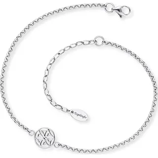 Engelsrufer Fußkettchen Lebensbaum für Damen, Edelstahl, verstellbare Länge, nickelfrei, Allergiker geeignet