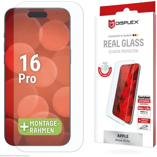Displex Panzerglas 10H für Apple iPhone 16 Pro