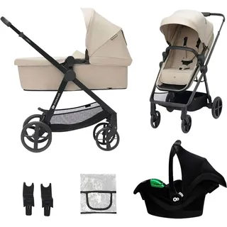 Kinderkraft NEWLY Kombikinderwagen beige