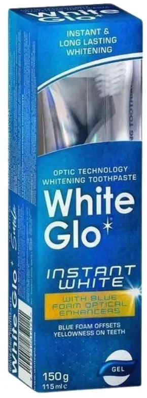 White Glo White Glo Instant White Toothpaste + Toothbrush (1 Set)