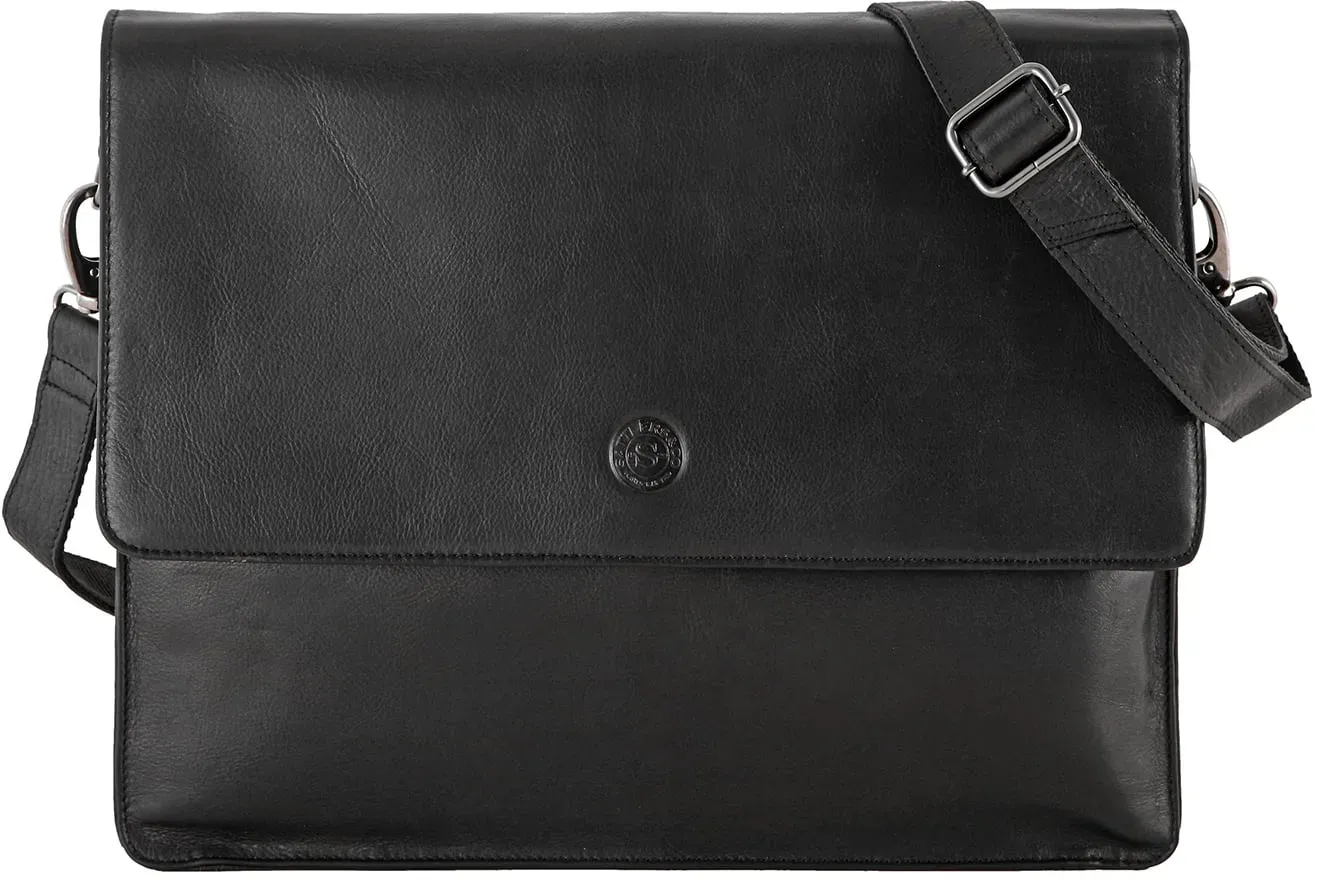 Sattlers & Co. Laptoptasche The Barn Mono Laptop Sleeve 15,4" black