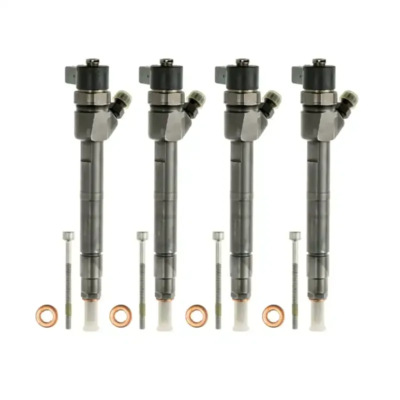 4X 0445110156 Injektor Mercedes Benz E 220 TCDI Bosch (A6480700187, 0445110155, 0986435135)
