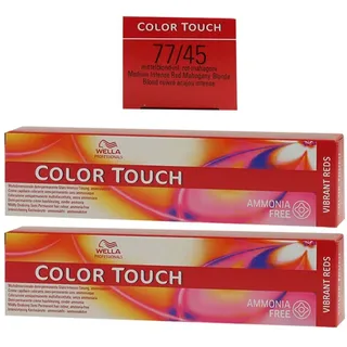 77/45 mittelblond-intensiv rot-mahagoni 60 ml