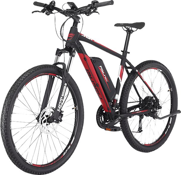 FISCHER MONTIS EM 1726 Mountainbike (Laufradgröße: 27,5 Zoll, Rahmenhöhe: 48 cm, Herren-Rad, 422 Wh, Schwarz matt)