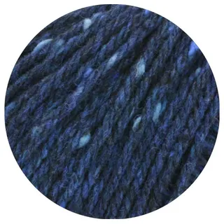 Lana Grossa Landlust Soft Tweed 90 Häkelwolle, 90 m blau