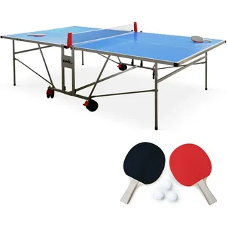 sweeek Tischtennisplatte Premium Outdoor Blau