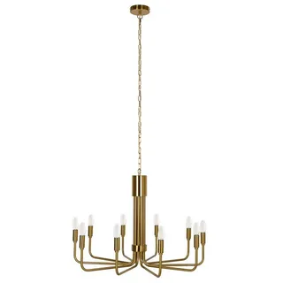 LINDBY Kronleuchter Elanova 10 Brass - 51.5