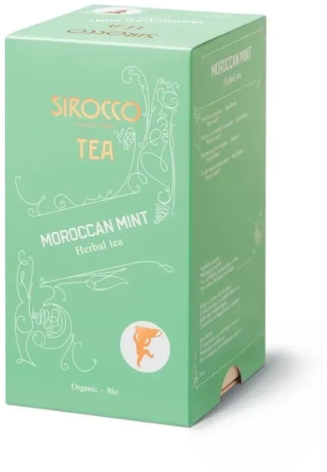Sirocco Bio Tee Marokkanische Minze 20 Sachets à 2,5 g