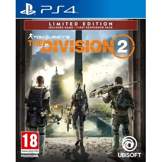Playstation Games Ps4 The Division 2 Limited Edition Durchsichtig PAL Durchsichtig PAL
