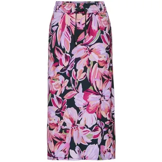 STREET ONE Damen A361454 Floraler Midirock, Magnolia Pink, 34 EU - 34
