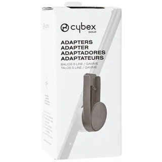 Cybex GOLD Babyschalen Adapter, Klein, Verbindet CYBEX/gb Autositze mit Balios S/Talos S Buggys, Schwarz