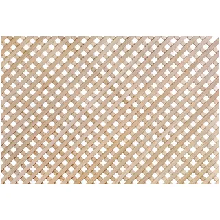 None Holzgitter ganze Tafel, diagonal Heizkörperverkleidung 1230x600 mm Fichte