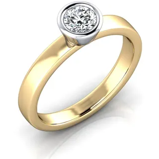 Verlobungsring VR29 585er Gelb-/Weiflgold - 7896