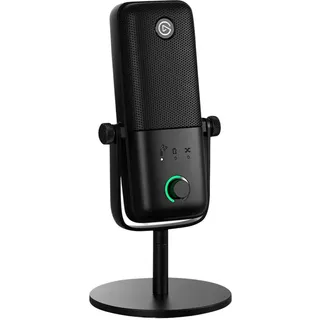 Elgato Wave:3 MK.2, Podcast, Streaming und USB Mikrofon, Schwarz