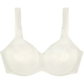 Bügel-BH mit strukturiertem Muster Modell Essential Minimizer Offwhite, 75D