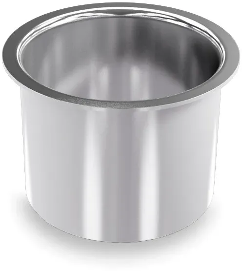 Rinnenstutzen aus Aluminium silber pressblank Ø 76 mm