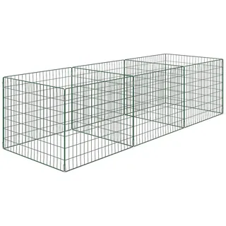 Outsunny Outsunny-Komposter-270L x 90B x 70H cm-Grün