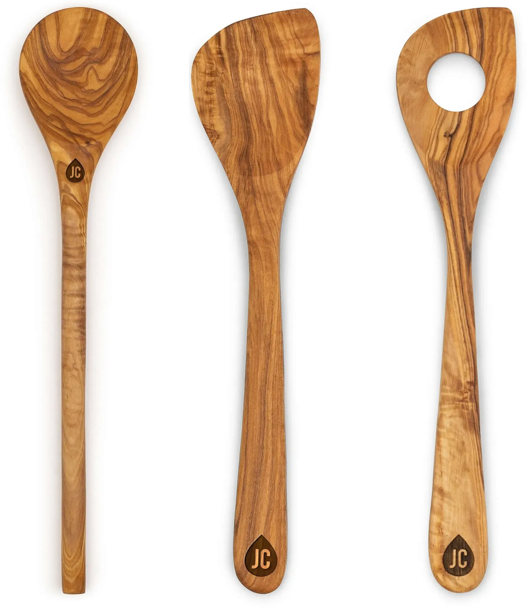 JC Olivenholz - Premium 3er Set