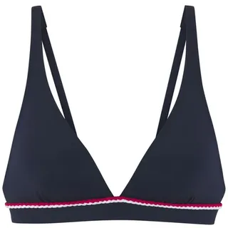 s.Oliver Triangel-Bikini-Top Damen marine Gr.38 Cup C/D