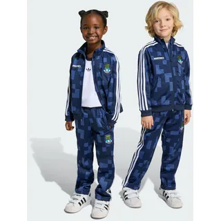 Adidas Originals X Minecraft Firebird Trainingsanzug - Multicolor / Night Indigo - 4-5 Jahre