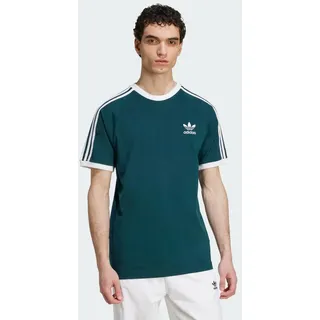 Adidas adicolor Classics 3-Streifen T-Shirt - aurora ivy, / White - L