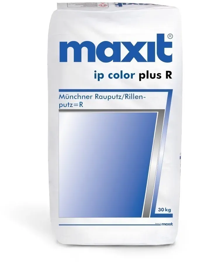 Münchner Rauputz - maxit ip color plus R, weiß - 30kg - 4,0mm