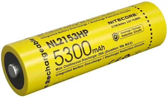 Nitecore - Akku Typ 21700 NL2153HP (5300mAh)