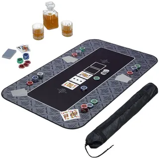 Relaxdays Pokermatte (Deutsch), Gesellschaftsspiel