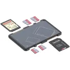 Speicherkarten-Organizer für 2 SD-Karten und 4 microSD-Karten