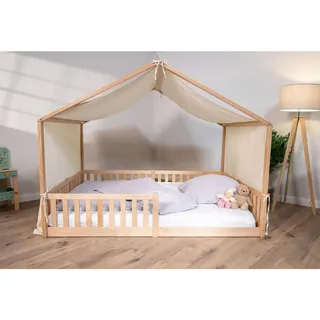 tiSsi Spielvorhang , Creme, Textil, 90x200 cm , Schlafen, Babytextil-Kollektionen