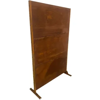 Estexo XXL Sichtschutzelement Metall Gartenzaun 190x120 cm Sichtschutzwand Edelrost