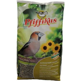 Pfiffikus Sonnenblumenkerne gestreift 5 kg Wildvogel-Futter Streufutter Winterfutter