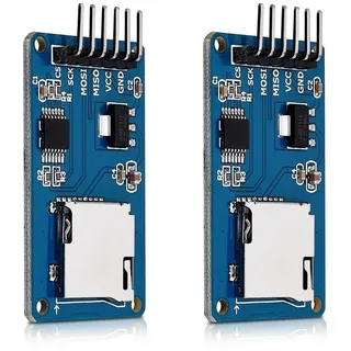 kwmobile 2X Micro SD Card Modul für Arduino und andere Microcontroller