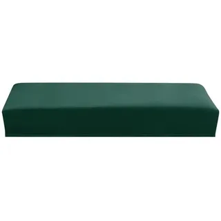 Bezug für Sitzbank Stretch Bezug für Esszimmerbank Holzbank Schonbezug Samt Bezug Für Fußhocker Bank Sitzbank Hocker Husse Flurbank Stuhlhusse Sofabank Bezüge ( Color : Dark green , Size : 112-150cm )