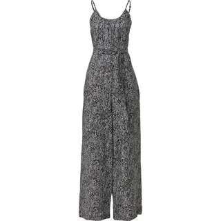s.Oliver Jumpsuit aus strukturiertem Viskosemix mit verstellbaren Trägern - schwarz - 34