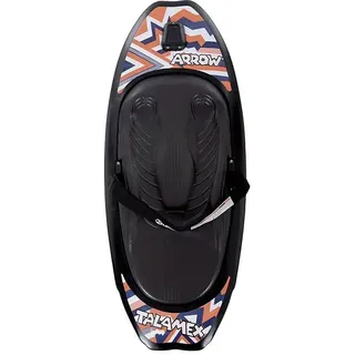 Talamex Kneeboard Arrow  (Länge: 131 cm, Schwarz/Orange, Hantelhaken)