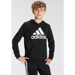 Adidas Kinder Kapuzensweat Big Logo Essentials, Black/White 176